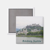 Salzburg, Österreich Magnet (Vorderseite/Rückseite)