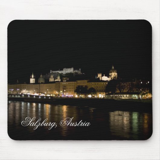 Salzburg, Österreich Mousepad (Vorne)