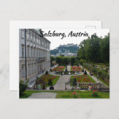 Salzburg, Österreich Postcard Postkarte (Vorne/Hinten)