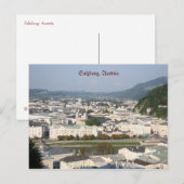 Salzburg, Österreich Postcard Postkarte (Vorne/Hinten)