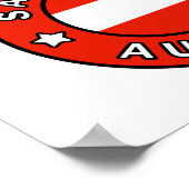Salzburg Österreich Poster (Ecke)