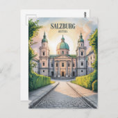 Salzburg Österreich Postkarte (Vorne/Hinten)