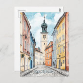 Salzburg Österreich Postkarte (Vorne/Hinten)