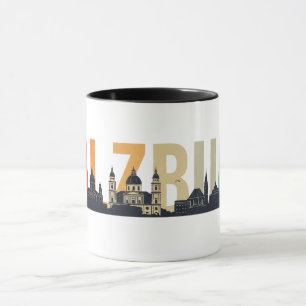 Salzburg Österreich Reise Tasse