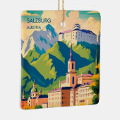 Salzburg Österreich Reisen Keramikornament (Rechts)