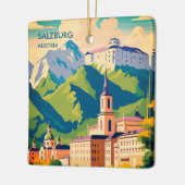 Salzburg Österreich Reisen Keramikornament (Links)