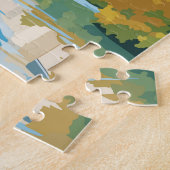 Salzburg Österreich Reisen Kunst Vintag Puzzle (Seite)