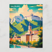 Salzburg Österreich Reisen Postkarte (Vorderseite)