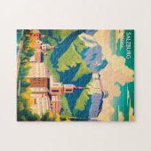 Salzburg Österreich Reisen Puzzle (Horizontal)