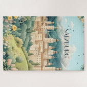 Salzburg Österreich Reisen Puzzle (Horizontal)
