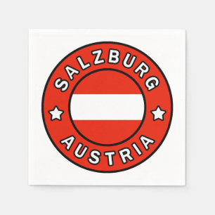 Salzburg Österreich Serviette