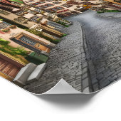 Salzburg Österreich Vintage Kunst Berühmter Reisem Poster (Ecke)