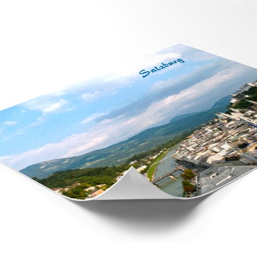 Salzburg Poster (Ecke)