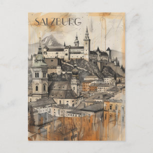Salzburg Postkarte