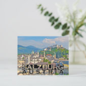 Salzburg Postkarte (Stehend Vorderseite)