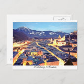 Salzburg Postkarte (Vorne/Hinten)