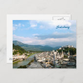 Salzburg Postkarte (Vorne/Hinten)