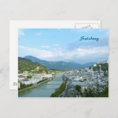 Salzburg Postkarte (Vorne/Hinten)