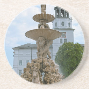Salzburg Residenz Fountain Sandstein Untersetzer