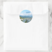 Salzburg Runder Aufkleber (Tasche)