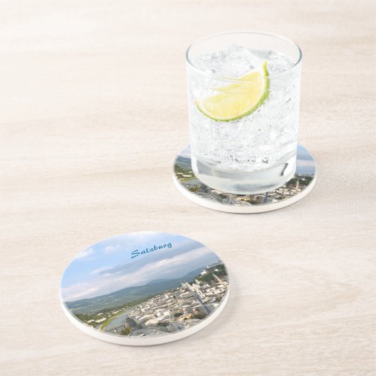 Salzburg Sandstein Untersetzer (Seite)