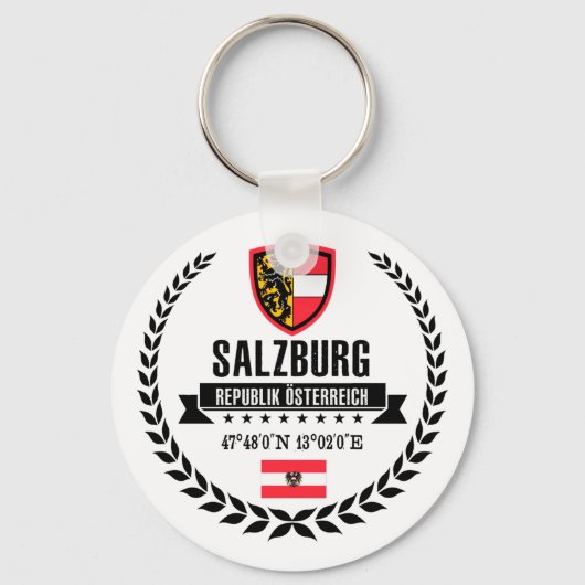 Salzburg Schlüsselanhänger (Vorderseite)