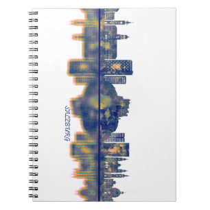 Salzburg Skyline Notizblock