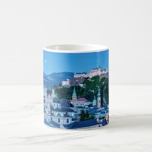 Salzburg-Stadt, Österreich Kaffeetasse (Mittel)