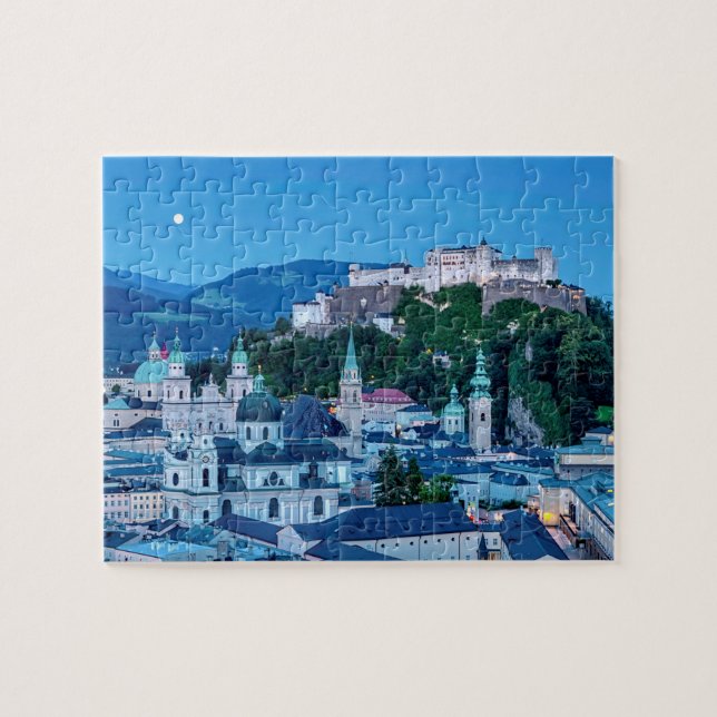 Salzburg-Stadt, Österreich Puzzle (Horizontal)