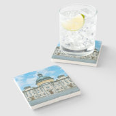 Salzburg Steinuntersetzer (Seitenansicht)