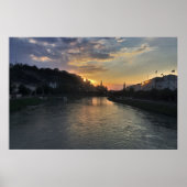 Salzburg Sunset Poster (Vorne)
