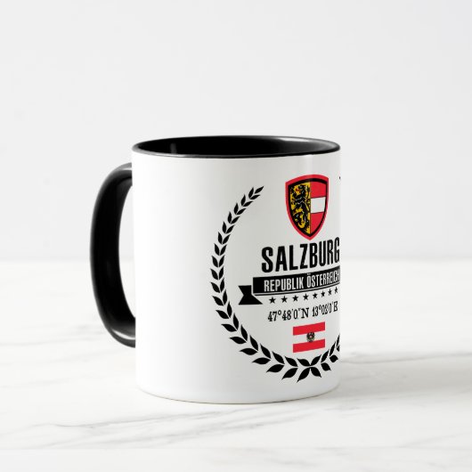 Salzburg Tasse (Vorderseite Links)