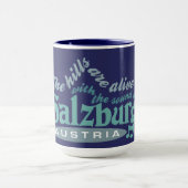 Salzburg-Tassen - wählen Sie Art u. Farbe Tasse (Zentrum)