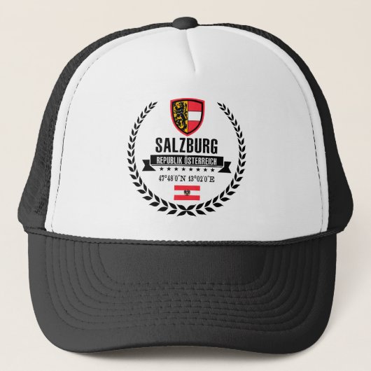 Salzburg Truckerkappe (Vorderseite)