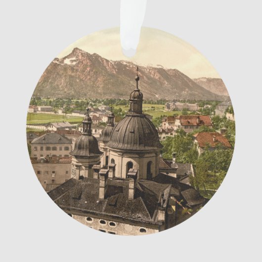 Salzburg und Untersberg, Österreich Ornament (Vorderseite)