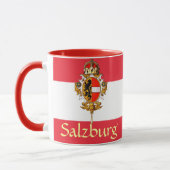 Salzburg-Wappen Tasse (Links)