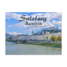 Salzburg with the Castle in Austria