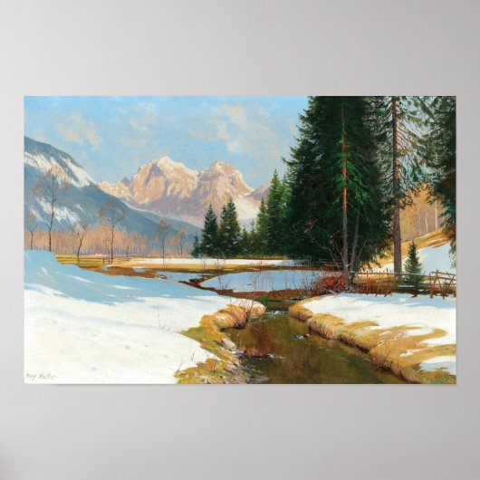 Salzburger Alpen, Poster (Vorne)