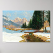 Salzburger Alpenblick, Poster (Vorne)