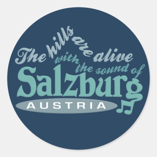 Salzburger Aufkleber (Vorderseite)