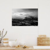 Salzburger Berge Poster (Küche)