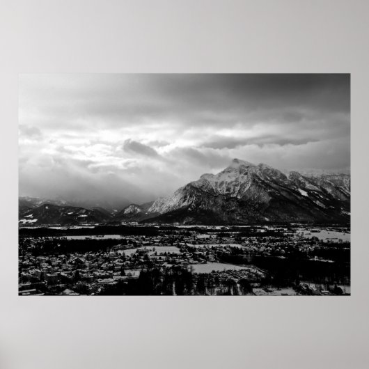 Salzburger Berge Poster (Vorne)