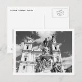 Salzburger Cathedral Postkarte (Vorne/Hinten)