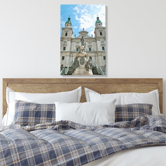 Salzburger Dom Leinwanddruck (Insitu (Schlafzimmer))