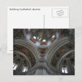 Salzburger Dom Postkarte (Vorne/Hinten)