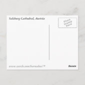 Salzburger Dom Postkarte (Rückseite)