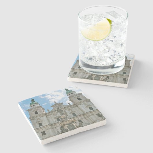 Salzburger Dom Steinuntersetzer (Seitenansicht)