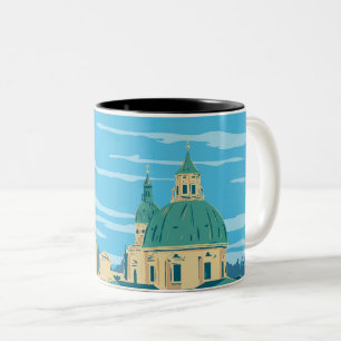 Salzburger Dom Zweifarbige Tasse