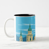 Salzburger Dom Zweifarbige Tasse (Links)
