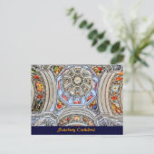 Salzburger Domkuppel Fresken Altes Testament Postkarte (Stehend Vorderseite)